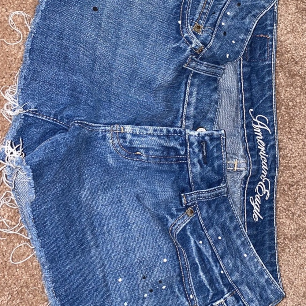 Super cute never worn American eagle jean shorts